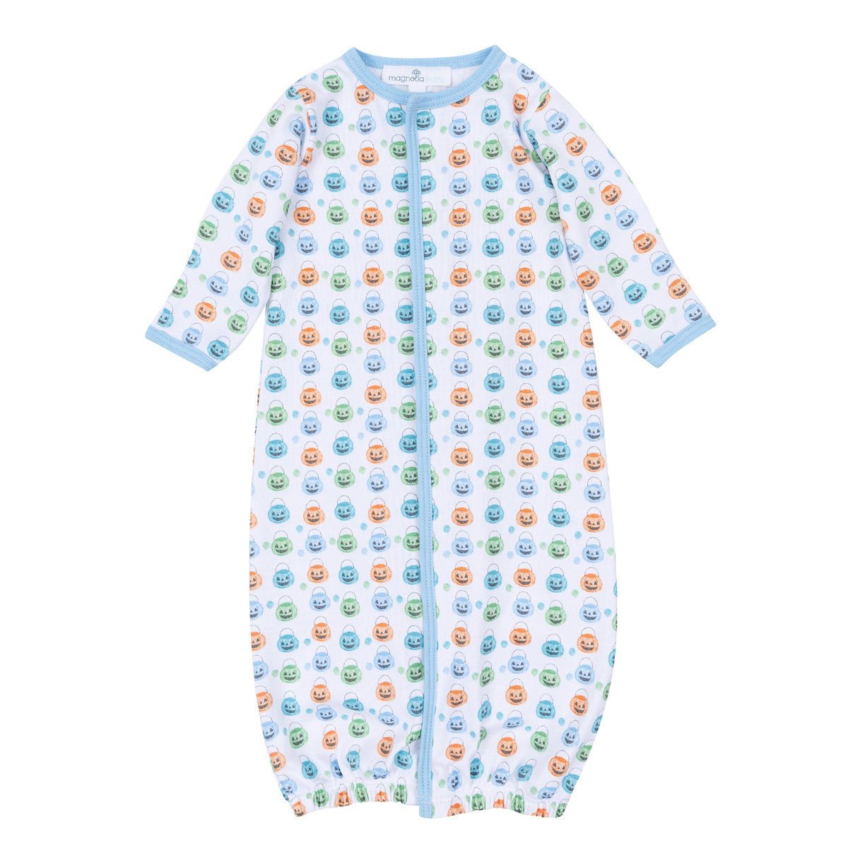 Pumpkin Party Print Converter - Light Blue - Magnolia Baby Boy