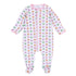 Pumpkin Party Print Footie - Pink - Magnolia Baby Girl