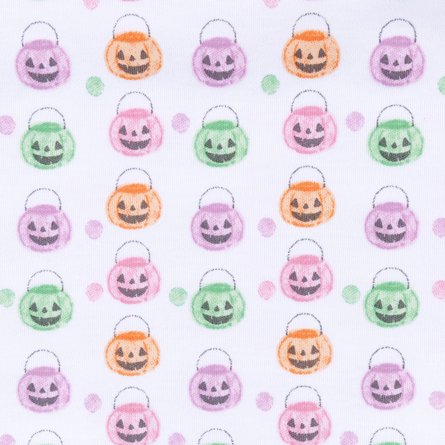 Pumpkin Party Long Pajamas - Pink - Magnolia Baby Girl