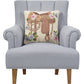 Cowboy Boots & Roses Pillow