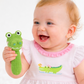 Alligator Crochet Stick Rattle