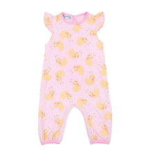 Bunny Ears Pink Print Flutters Playsuit