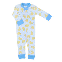  Bunny Ears Blue Zip Pajamas