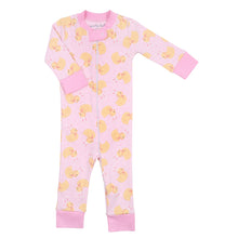  Bunny Ears Pink Zip Pajamas