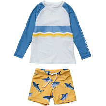  Sunrise Shark Rash Guard Set