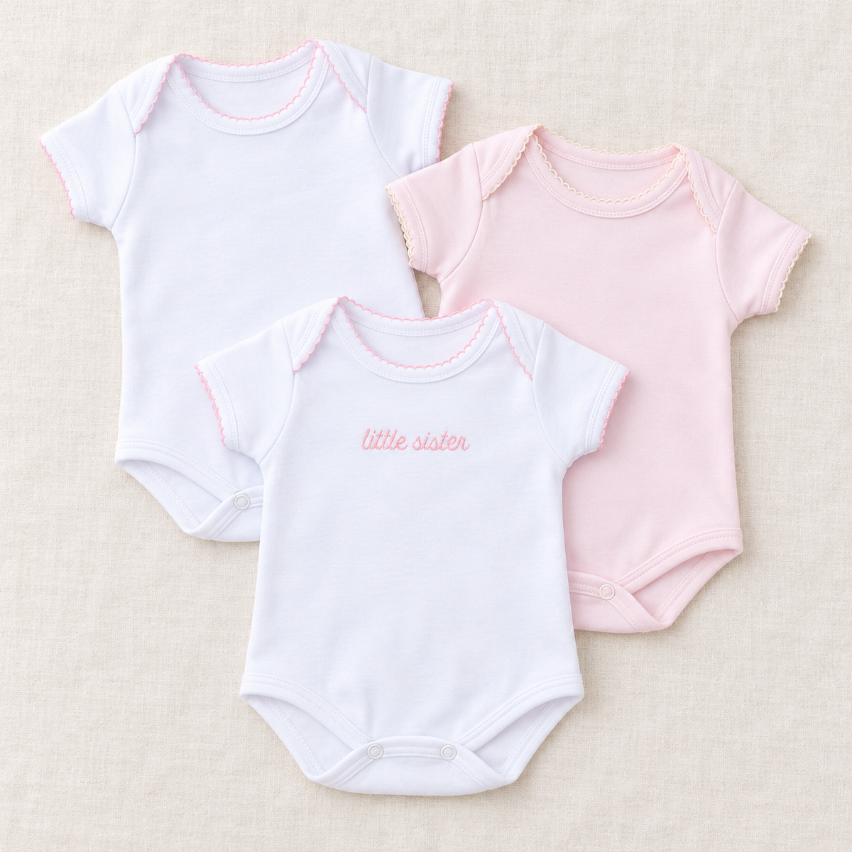 Little Sister Bodysuit Gift Set