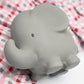 Elephant Natural Organic Rubber Teether, Rattle & Bath Toy