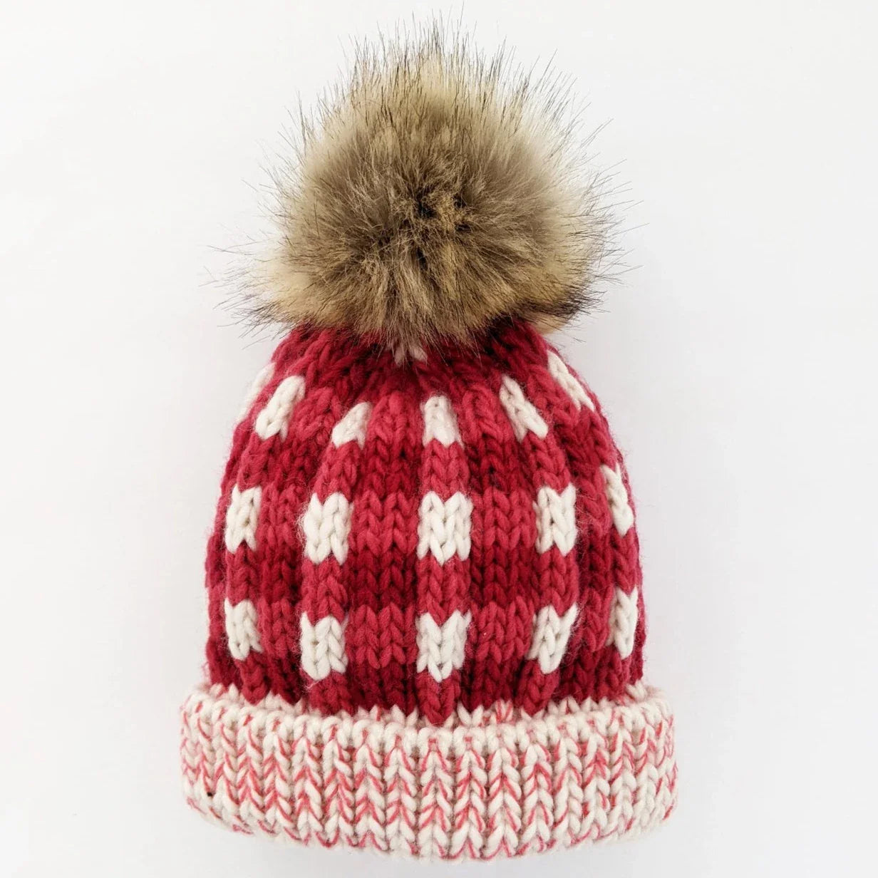 Red Buffalo Check Hat