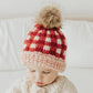 Red Buffalo Check Hat