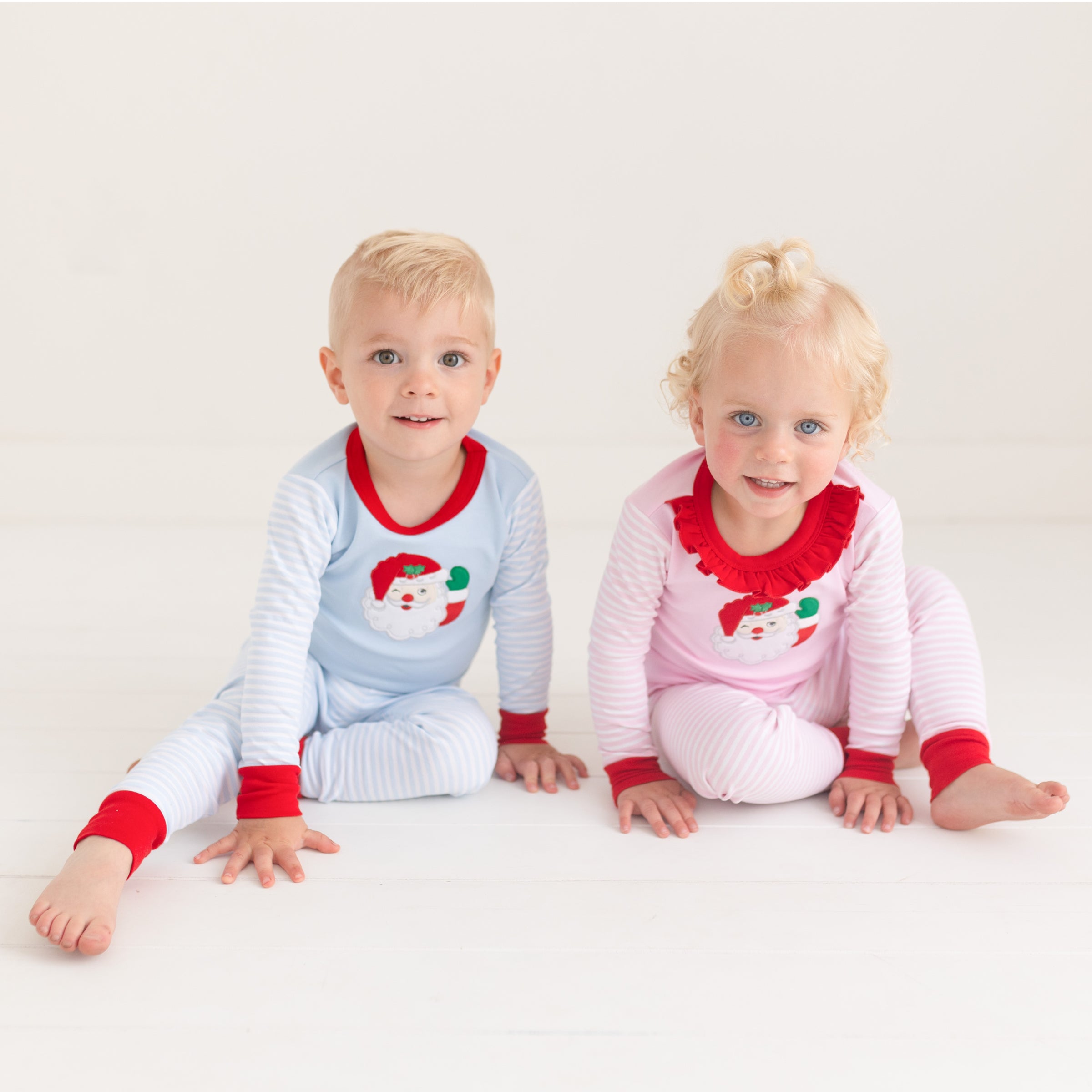 Magnolia Baby Happy Birthday Short Pajamas - Blue