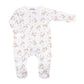 A Child is Born Print Footie - Magnolia BabyFootie