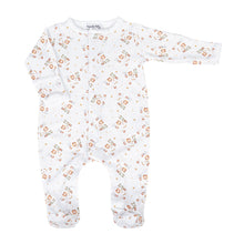  A Child is Born Print Footie - Magnolia BabyFootie