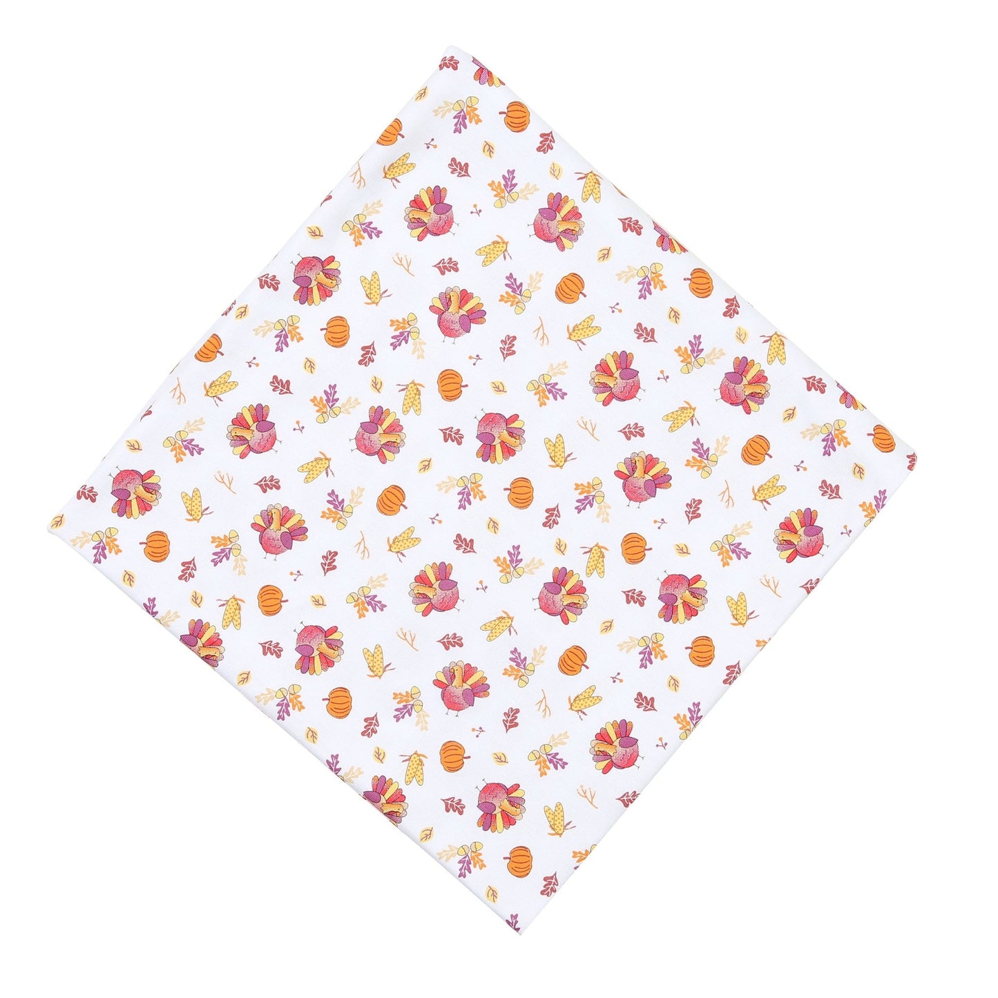 A Day of Thanks Printed Swaddle Blanket - Magnolia BabySwaddle Blanket