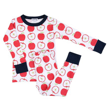  A is for Apple Long Pajamas - Magnolia BabyLong Pajamas