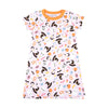 A Little Bit Batty Girl's Short Sleeve Nightdress - Pink - Magnolia BabyNightdress