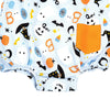 A Little Bit Batty Print Boy Bubble - Blue - Magnolia BabyBubble