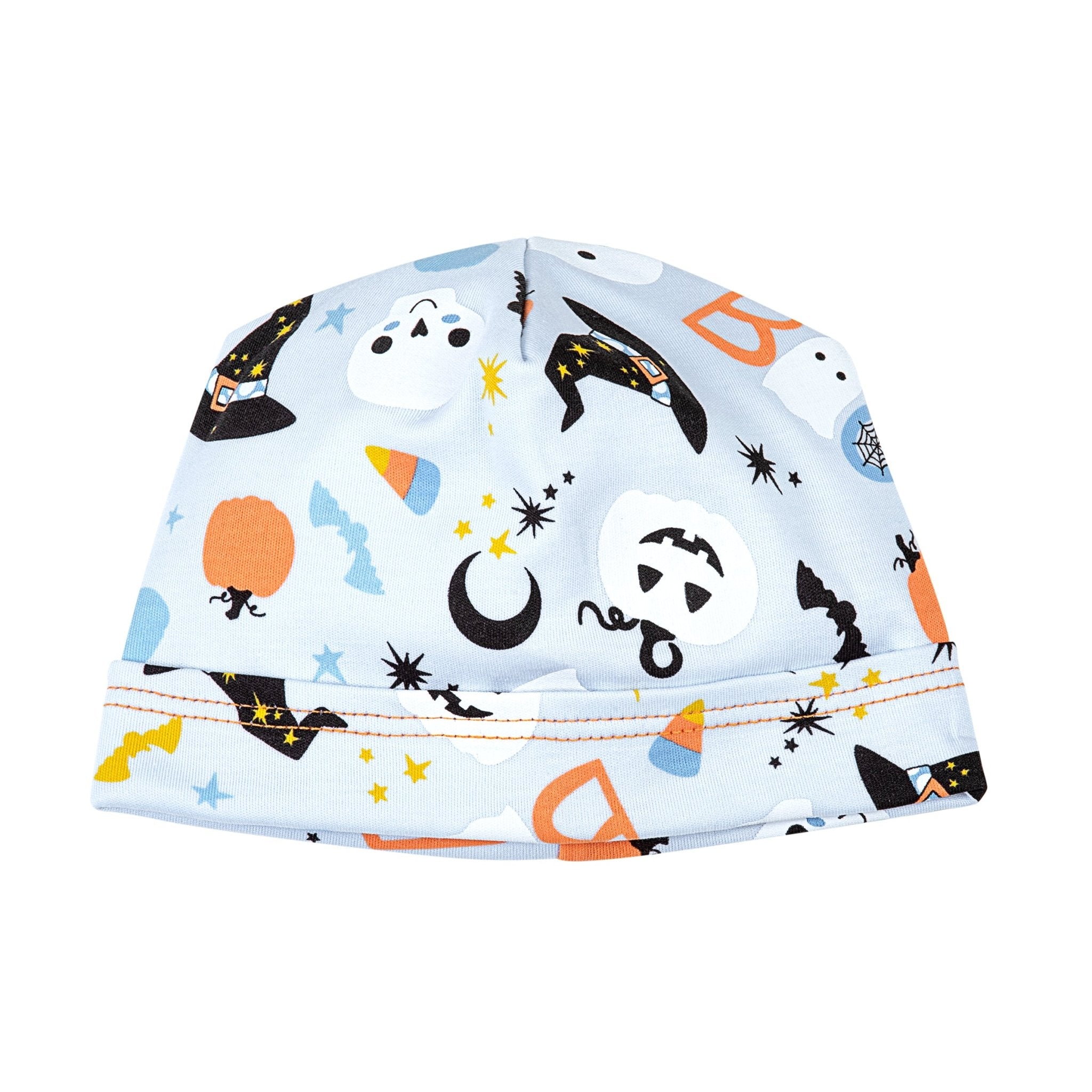 A Little Bit Batty Print Hat - Blue - Magnolia BabyHat