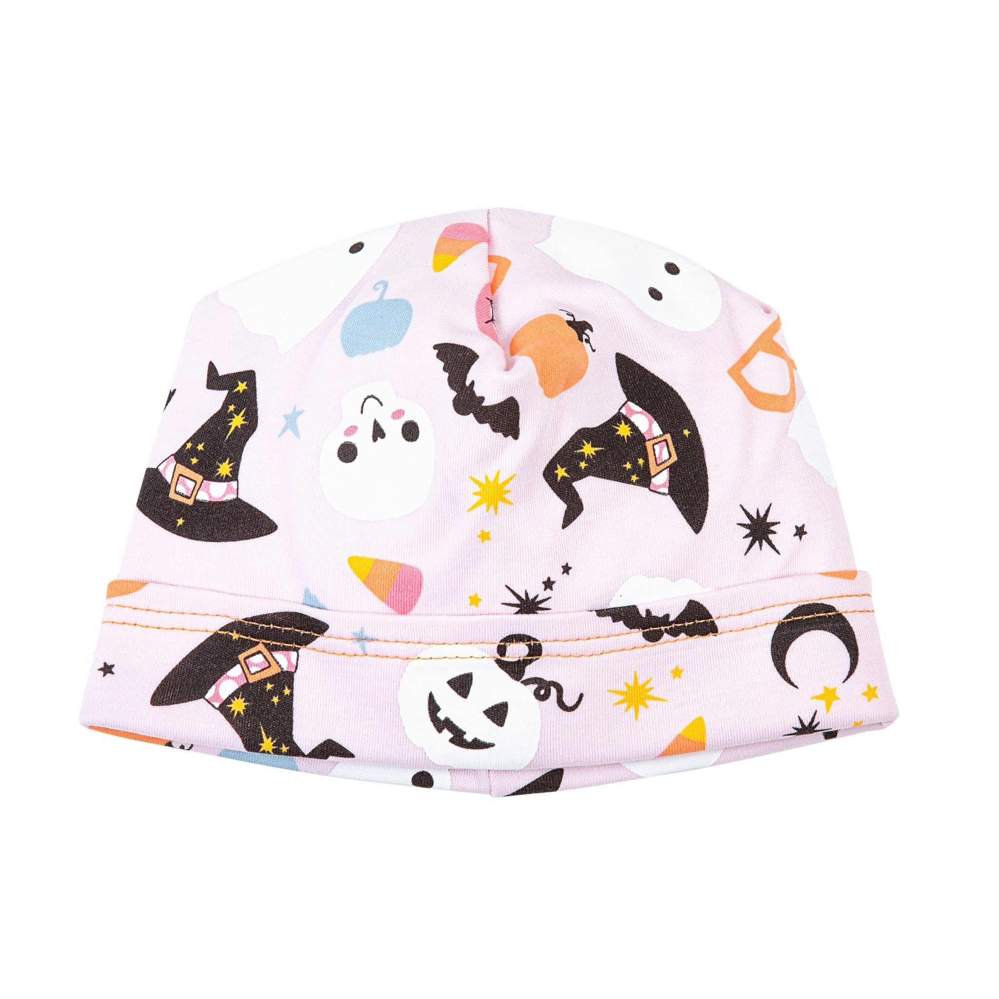 A Little Bit Batty Print Hat - Pink - Magnolia BabyHat