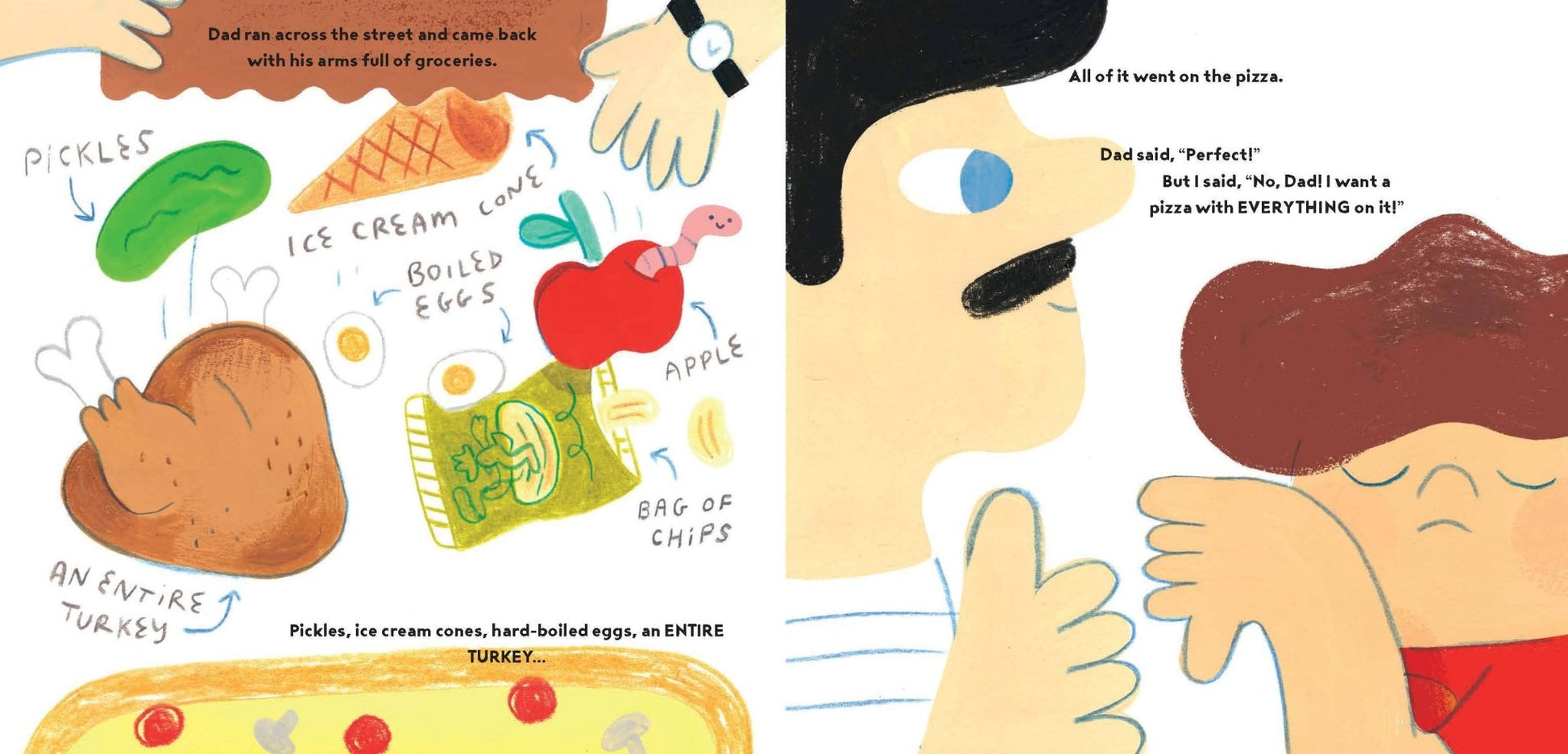 A Pizza with Everything on It - Magnolia BabyBook