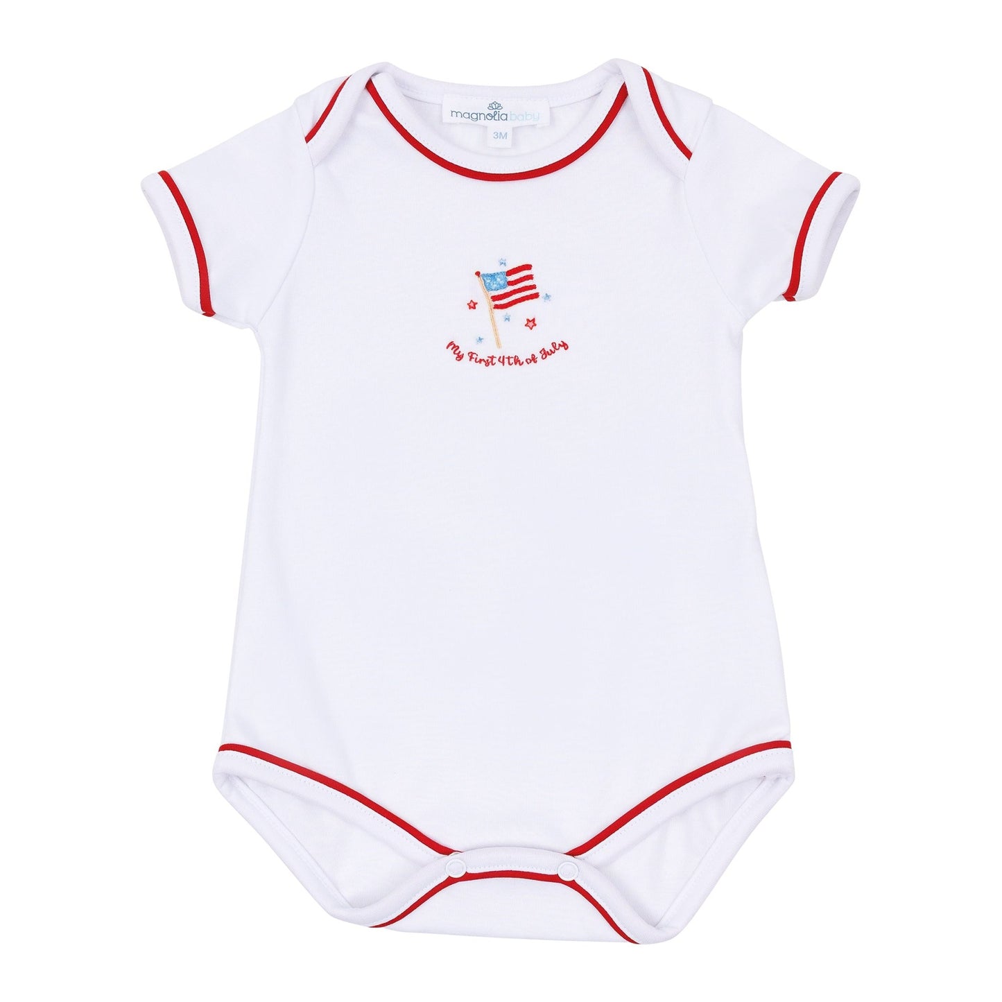 A Sparkly Fourth Bodysuit - Magnolia BabyBodysuit