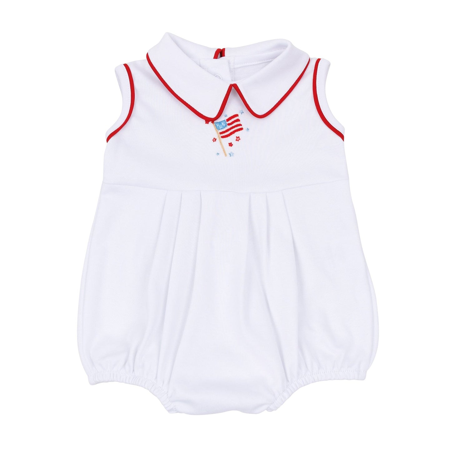 A Sparkly Fourth Collared Boy Bubble - Magnolia BabyBubble