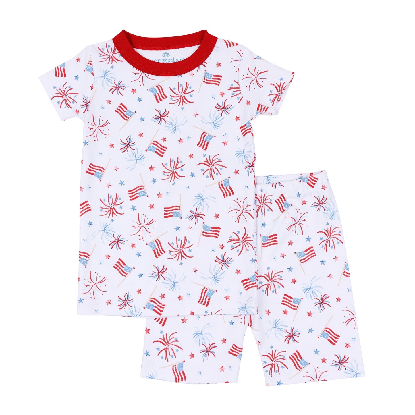 A Sparkly Fourth Short Pajamas - Magnolia BabyShort Pajamas