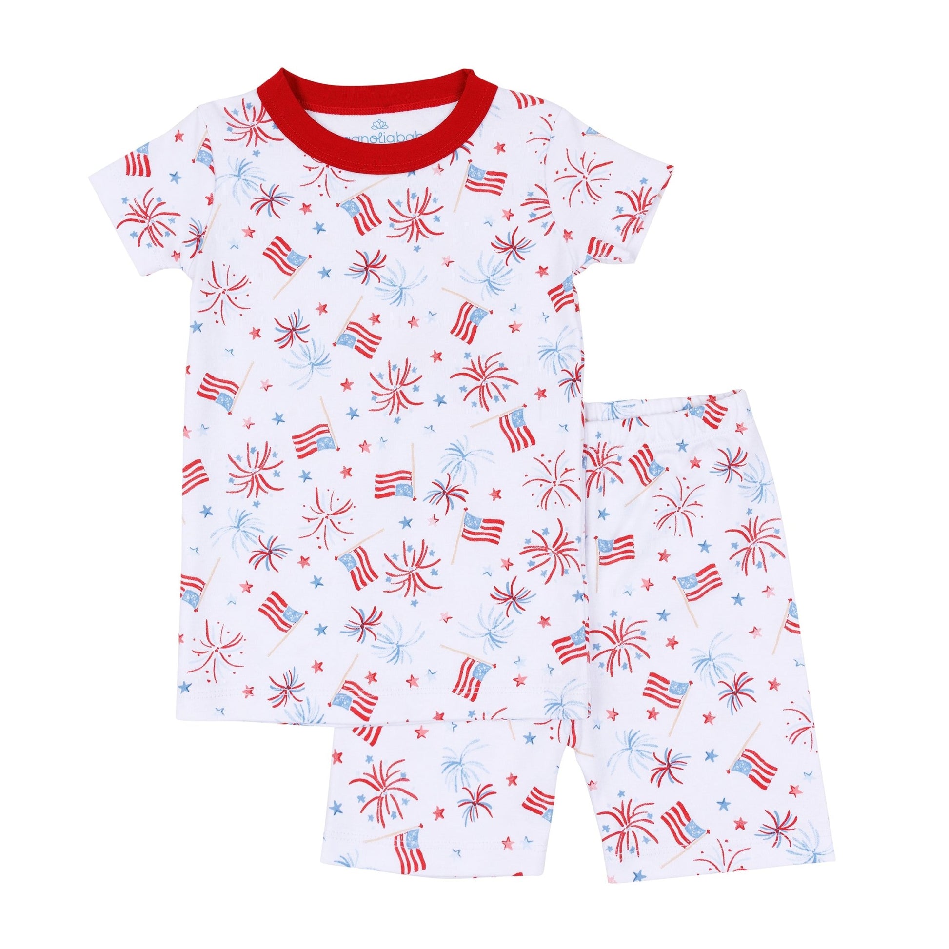 A Sparkly Fourth Short Pajamas - Magnolia BabyShort Pajamas