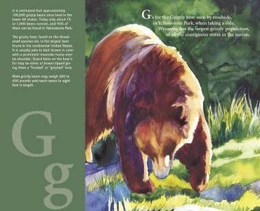 A STATE of WYOMING picture book - Magnolia BabyBook
