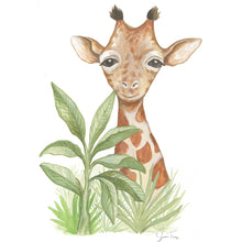  Giraffe Art Print