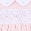 Abby & Alex Infant/Toddler Pink Smocked Long Pajamas - Magnolia BabyLong Pajamas
