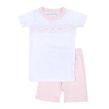  Abby & Alex Infant/Toddler Pink Smocked Short Pajamas - Magnolia BabyShort Pajamas