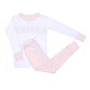 Abby & Alex Pink Big Kid Smocked Long Pajamas - Magnolia BabyLong Pajamas