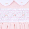 Abby & Alex Pink Big Kid Smocked Long Pajamas - Magnolia BabyLong Pajamas