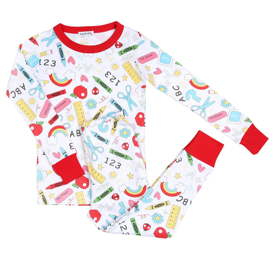 ABC Long Pajamas - Magnolia BabyLong Pajamas