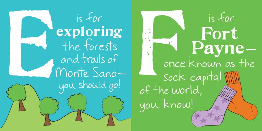 ABCs of Alabama - Magnolia BabyBook