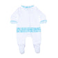 Adele's Classics Scattered Ruffle Footie - Magnolia BabyFootie