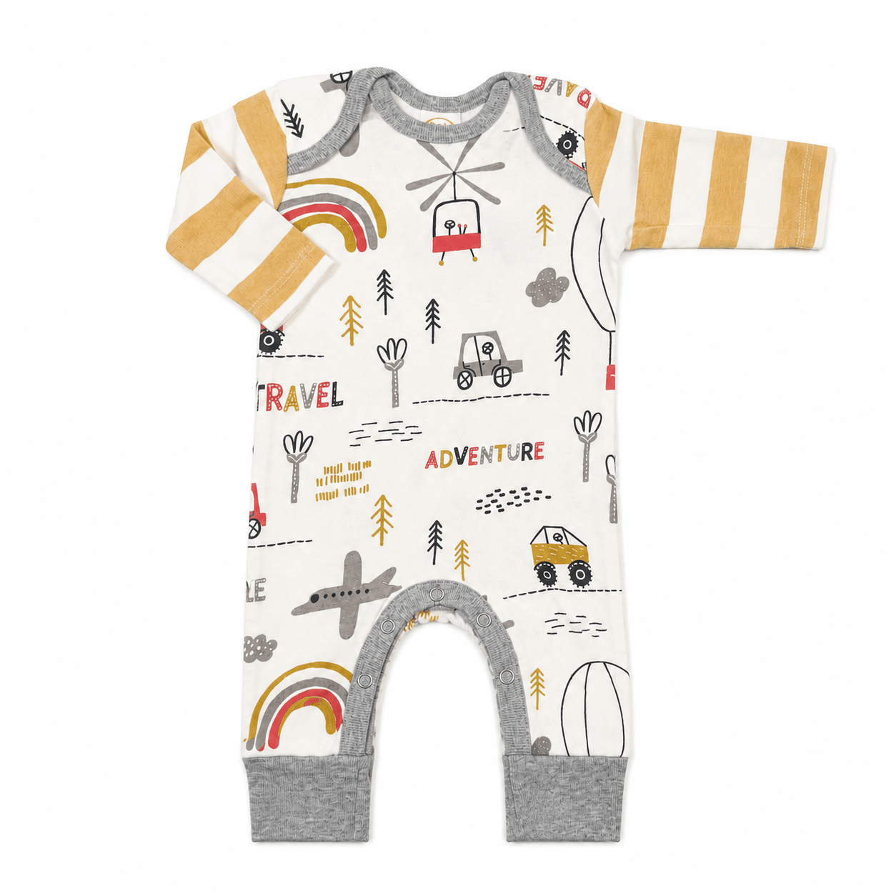 Adventuresome Lap Shoulder Romper - Magnolia BabyPlaysuit