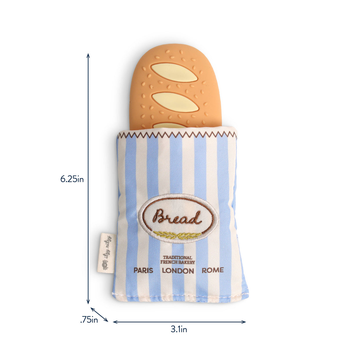 Baguette Crinkle™ Teether Toy