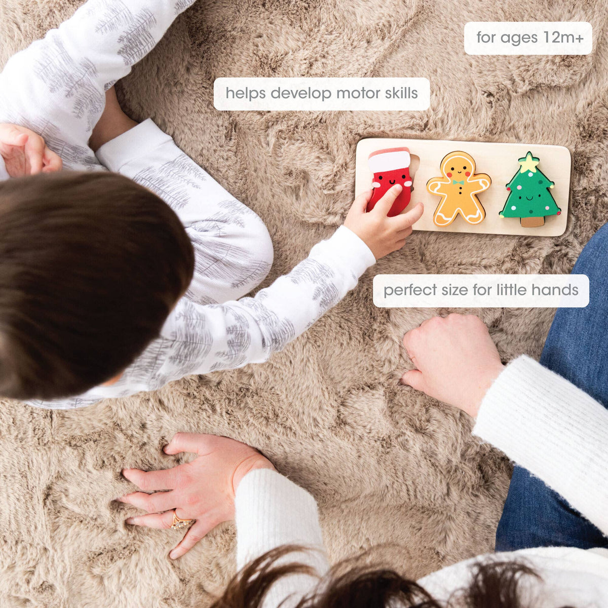 Wooden Christmas Puzzle