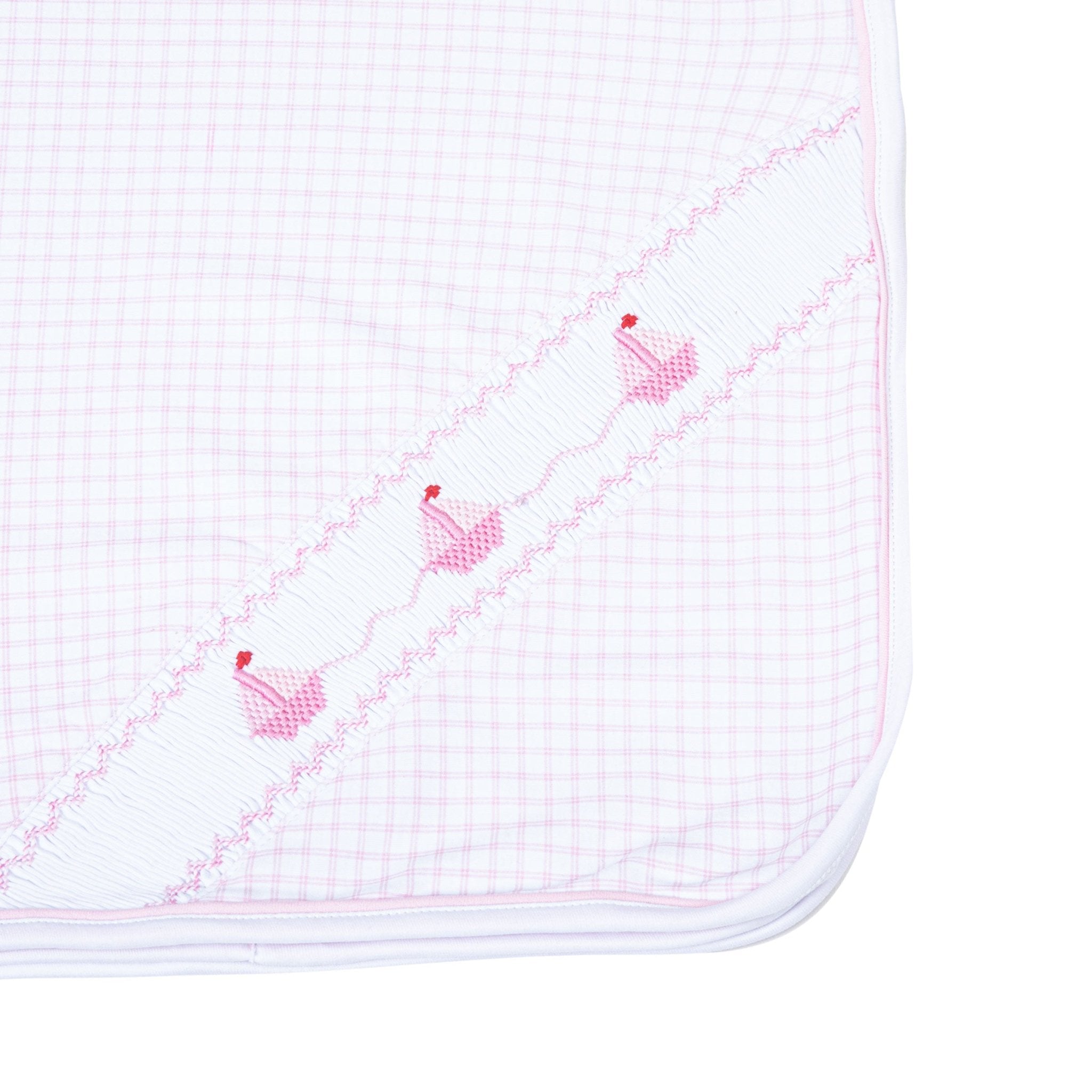 Ahoy Baby Classics Receiving Blanket - Pink - Magnolia BabyReceiving Blanket