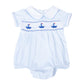 Magnolia Baby_Ahoy Baby Classics Smocked Bubble - Light Blue_2