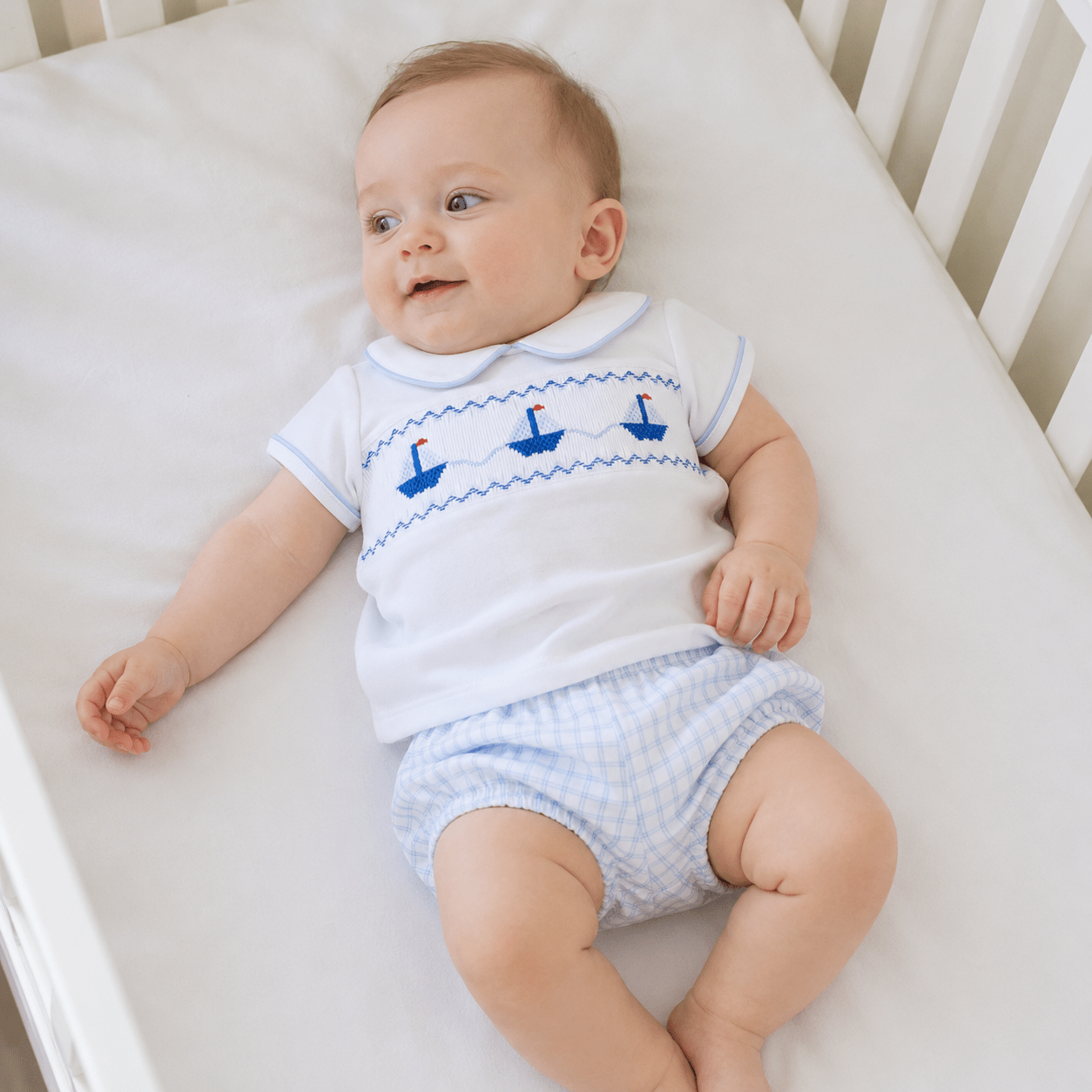 Magnolia Baby_Ahoy Baby Classics Smocked Diaper Cover Set - Light Blue_1