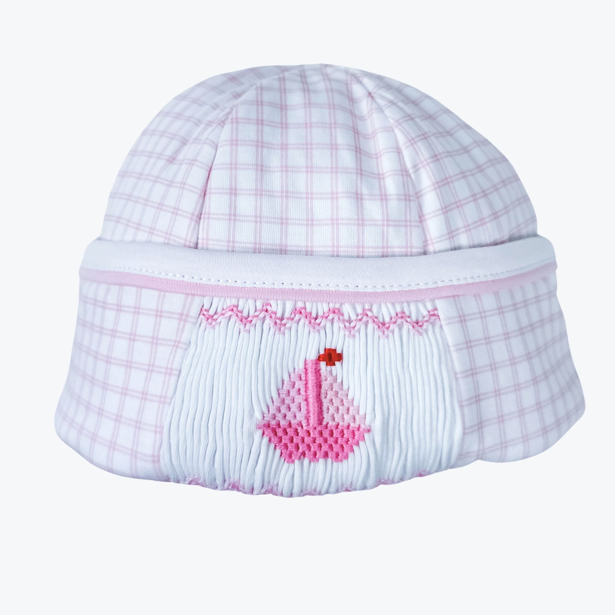 Ahoy Baby Classics Smocked Hat - Pink - Magnolia BabyHat