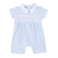 Alex Smocked Collared Short Playsuit - Magnolia BabyShort Playsuit