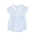 Alex Smocked Collared Short Sleeve Bubble - Magnolia BabyBubble