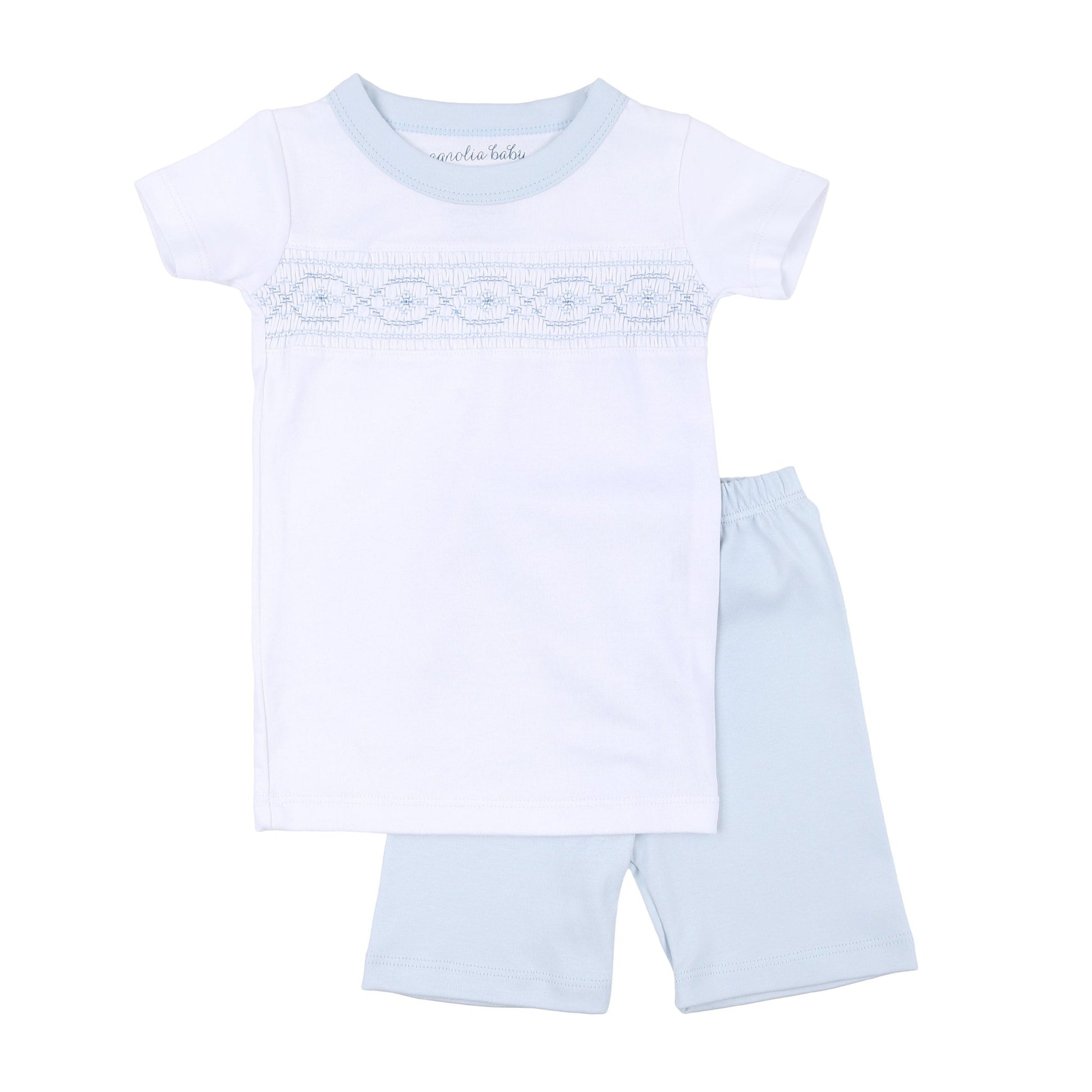 Alex Smocked Short Pajamas - Magnolia BabyShort Pajamas