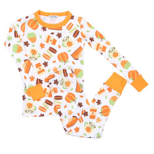  All Things Pumpkin Long Pajamas - Magnolia BabyLong Pajamas