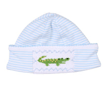  Alligator Classics Blue Smocked Hat - Magnolia BabyHat