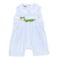 Alligator Classics Smocked Short Playsuit - Blue - Magnolia BabyShort Playsuit