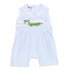 Alligator Classics Smocked Short Playsuit - Blue - Magnolia BabyShort Playsuit